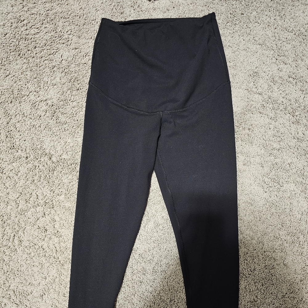 Isabel Maternity Black Leggings
